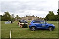 ST8083 : Cross-country jumps in front of Badminton House by Jonathan Hutchins