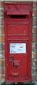 Close up, Victorian postbox, Green Farm, Withermarsh Green