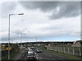 Approaching Comber Road Roundabout from the South