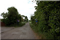 Mill Lane looking towards Middle Farm