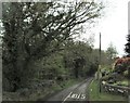 Island Road from its junction with the A22 (Killyleagh Road)