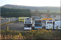TA0386 : Parked buses by N Chadwick