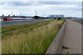 Promenade along the Humber at Grimsby