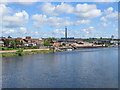 North from Trent Bridge on a May afternoon