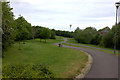 Path and cycle route 45 north of Thamesdown Way