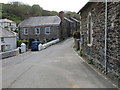 Junction of roads in Portloe