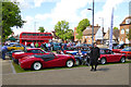 Classic car show, Baldock High Street