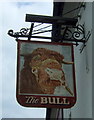 TF9100 : Sign for the Bull public house, Watton by JThomas