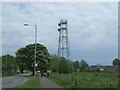 Communications mast beside Norwich Road (B1108), Watton