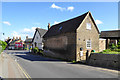 Old painted wall, Station Road, Potton