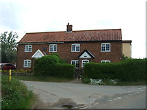 TG0600 : Cottages on Swingy Lane, Morley St. Botolph by JThomas