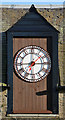 A clock at Galashiels Golf Club