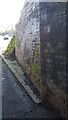 Cut Benchmark on Scribers Lane Railway Bridge