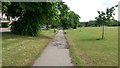 Path at edge of Tooting Bec Common