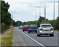 South along the A16 Peaks Parkway