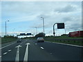 M62 east and west divide near Robin Hood