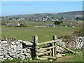 View north from stile