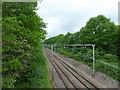 View from a footbridge