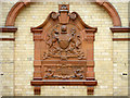 SJ8595 : Manchester Corporation Crest, Victoria Baths by David Dixon