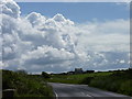 Billowing clouds above Penycwm, Pembrokeshire