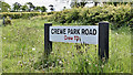 J1770 : Name sign, Crewe Park Road near Glenavy - May 2017(2) by Albert Bridge