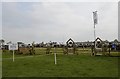ST7983 : Badminton Horse Trials 2017: cross-country fence 24a - gate by Jonathan Hutchins