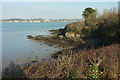 Cliff at mouth of Little Petherick Creek