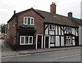 Three Grade II listed houses in Hospital Street, Nantwich