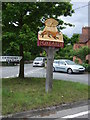 Village sign, Foxearth