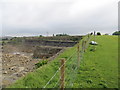 Field edge above Bolton Woods Quarries