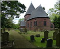 The church of St John the Baptist, Burringham