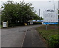 Bridge Street Industrial Estate businesses name board, Tredegar