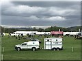SK2570 : Horse ambulance at Chatsworth Horse Trials by Jonathan Hutchins