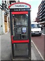 TQ3181 : KX100 Plus Telephone Box in High Holborn (2) by David Hillas