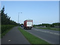 Cycle path beside the A9