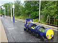 Barry the Barrel at Cathcart railway station