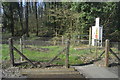 Sussex Border path crosses the railway