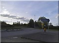 Roundabout on West Haddon Road, Crick