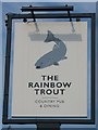 The Rainbow Trout sign