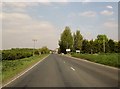 SE8339 : A614  toward  Shiptonthorpe by Martin Dawes