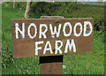 Norwood Farm sign