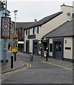 Queen Street pedestrian zone in Bridgend town centre