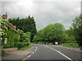 Sharp Bend B439 Near Turning to Binton