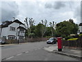 Postbox at the corner of Park Drive and Sunbury Avenue