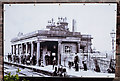 NY2548 : Old photograph - Wigton railway station - May 2017 by The Carlisle Kid