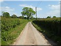 Country road at Kimbolton