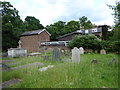 TQ1871 : St Andrew, Ham: churchyard (a) by Basher Eyre