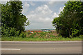 The route of a new pedestrian cycle bridge over the A39 at Roundswell