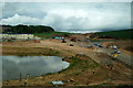 Construction work on the new Aberdeen bypass at Cowie