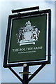 Sign for the Bolton Arms, Leyburn